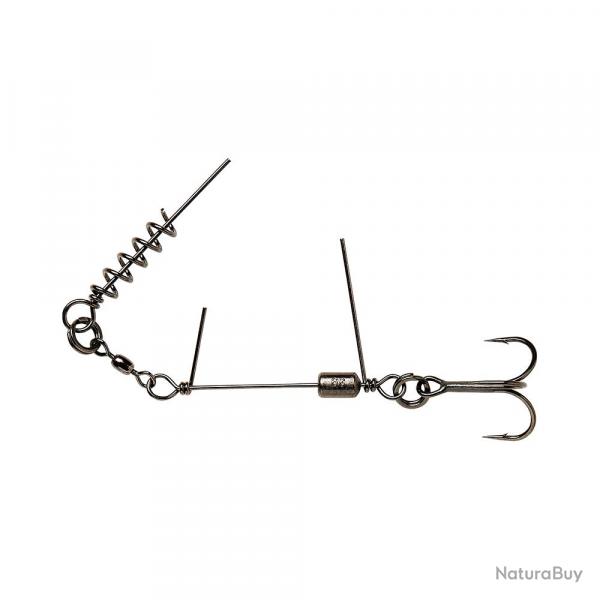 Montage Savage Gear SS Corkscrew Stinger 3G Red 2/0