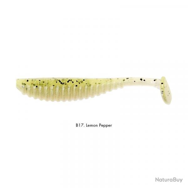 Leurre Souple Reins S-Cape Shad 2.5" B17 - Lemon Pepper