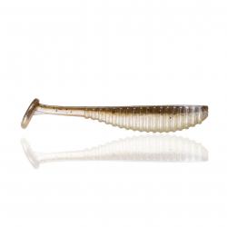 Leurre Souple Reins S-Cape Shad 2.5" B 78 - Green Pumpkin / Pearl White