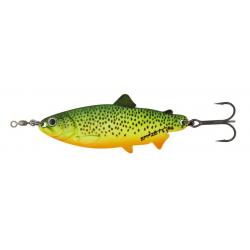 Cuiller Ondulante DAM Effzett Trout Spoon 9cm Fire Trout UV