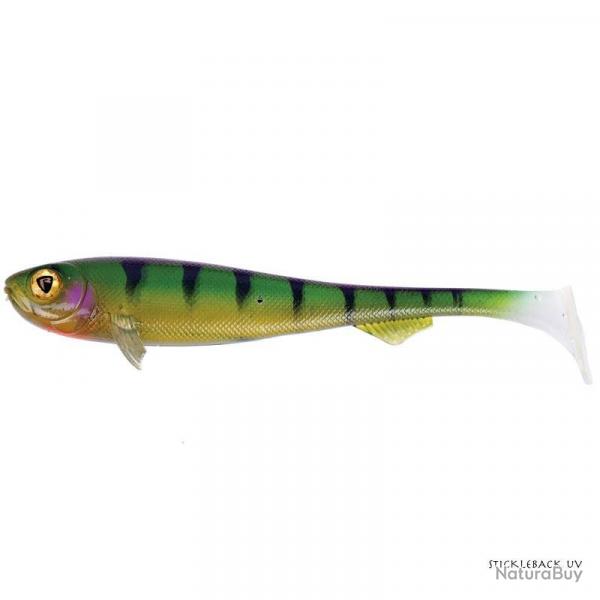 Leurre Souple Fox Rage Super Slick Shad Ultra UV 28cm Stickleback UV
