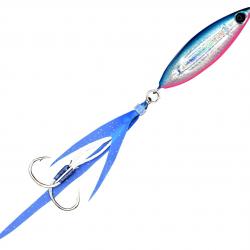 Jig Métallique Volkien Soul Micro Candy Tail 40g Blue Pink Iwashi