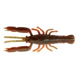 Leurre Souple Savage Gear 3D Crayfish Rattling 6,7cm Brown Orange