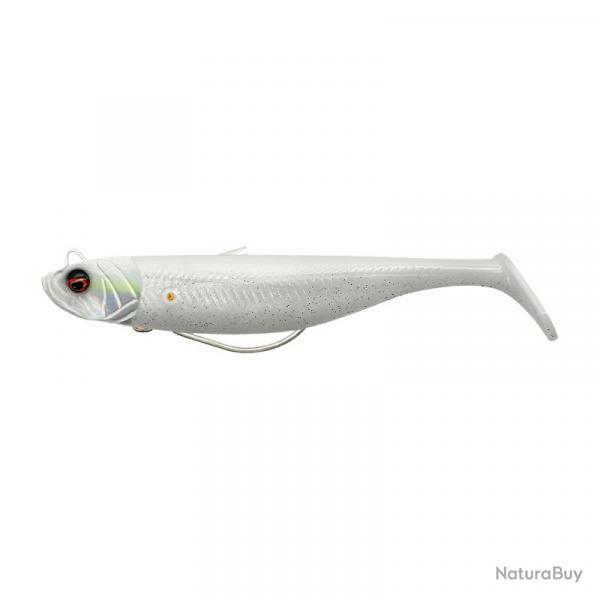 Leurre Souple Savage Gear Savage Minnow WeedLess 12,5cm White Pearl Silver