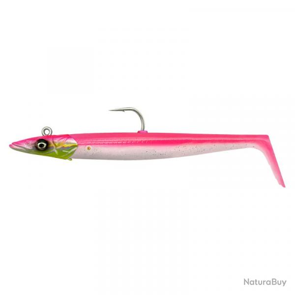 Leurre Souple Savage Gear Sandeel V2 14cm Pink Pearl Silver