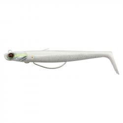 Leurre Souple Savage Gear Sandeel V2 Weedless 11,5cm White Pearl Silver