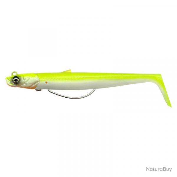 Leurre Souple Savage Gear Sandeel V2 Weedless 11,5cm Lemon Back