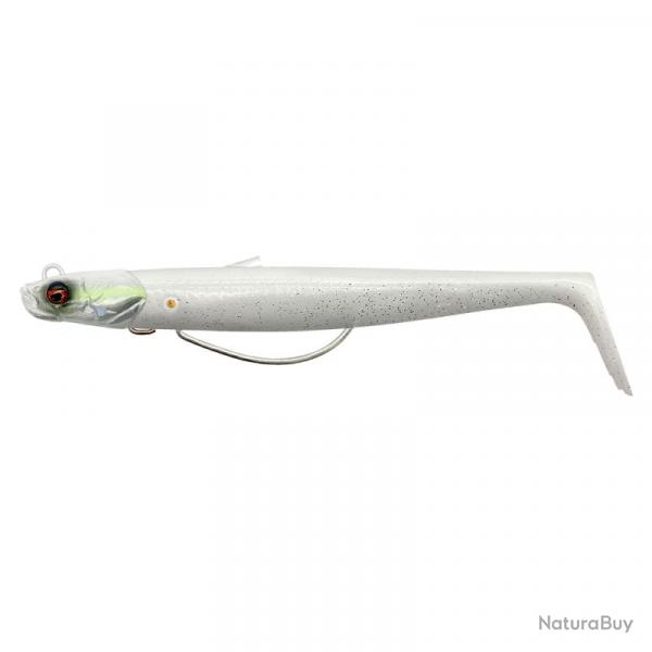 Leurre Souple Savage Gear Sandeel V2 Weedless 13cm White Pearl Silver