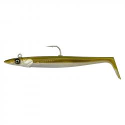 Leurre Souple Savage Gear Sandeel V2 17,5cm Khaki