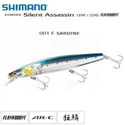 Poisson Nageur Shimano Exsence Silent Assassin Flash Boost 129S 001