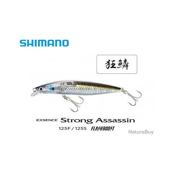 Poisson Nageur Shimano Exsence Strong Assassin Flash Boost 125F 002