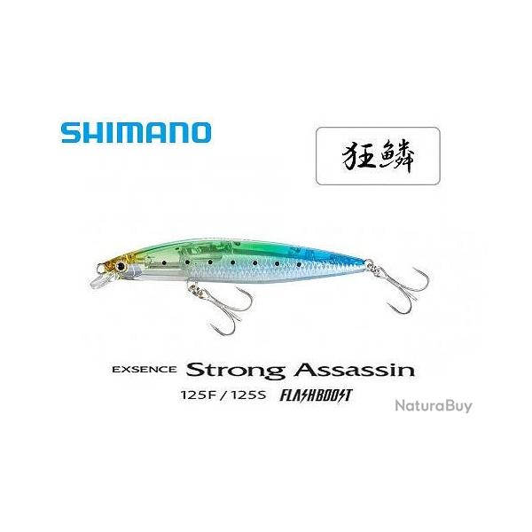 Poisson Nageur Shimano Exsence Strong Assassin Flash Boost 125S 006