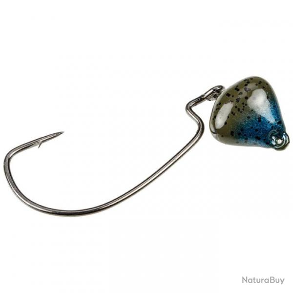 Texan Plomb Strike King MD Jointed Structure Head 14,2g 14,2g Bote de 2 Blue Craw