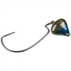 Texan Plombé Strike King MD Jointed Structure Head 10,6g 10,6g Boîte de 2 Blue Craw