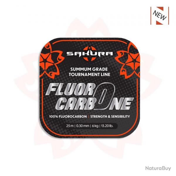 Fluorocarbone Sakura 25m 0,20mm 3.10kg
