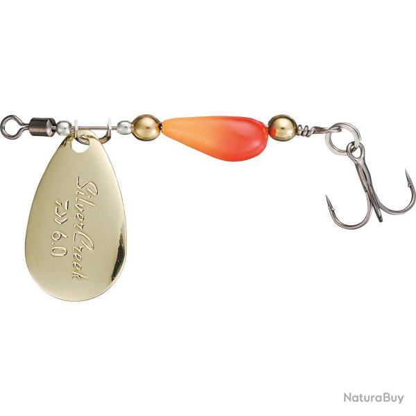 Cuiller Tournante Daiwa Silvercreek Spinner 4g Gold Orange