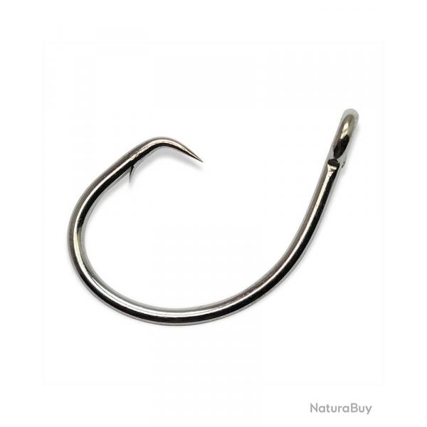 Hameon Simple Gamakatsu Circle Hooks Big Eye Tin Par 4 8/0
