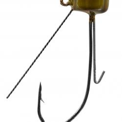 Tête Plombée Strike King Tour Grade Ned Rig Weedless Head 1,8g Green Pumpkin
