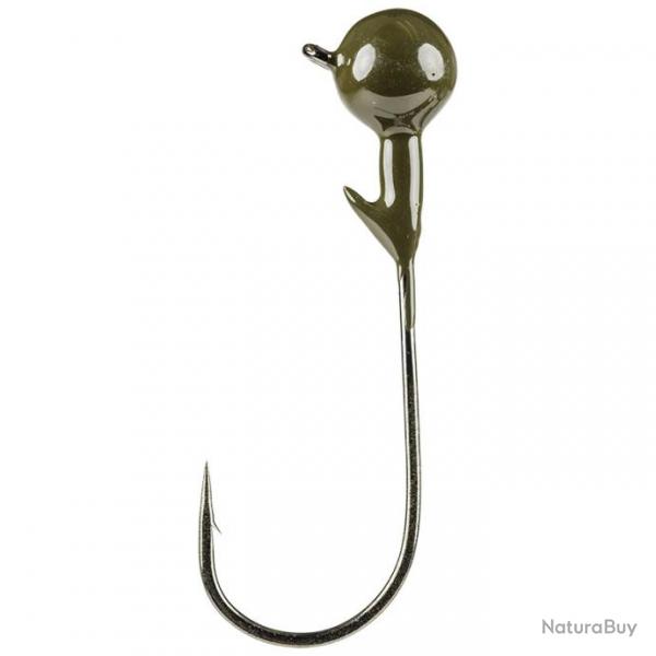 Tte Plombe Strike King Tour Grade Round Jig Head Green Pumpkin 7,1g