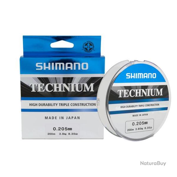 Nylon Shimano Technium Invisitec 300m 16/100 300m 2.7kg