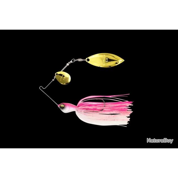 Spinnerbait Elitelure CFS Colorado Willow 10g 10g 11 - Pink pearl