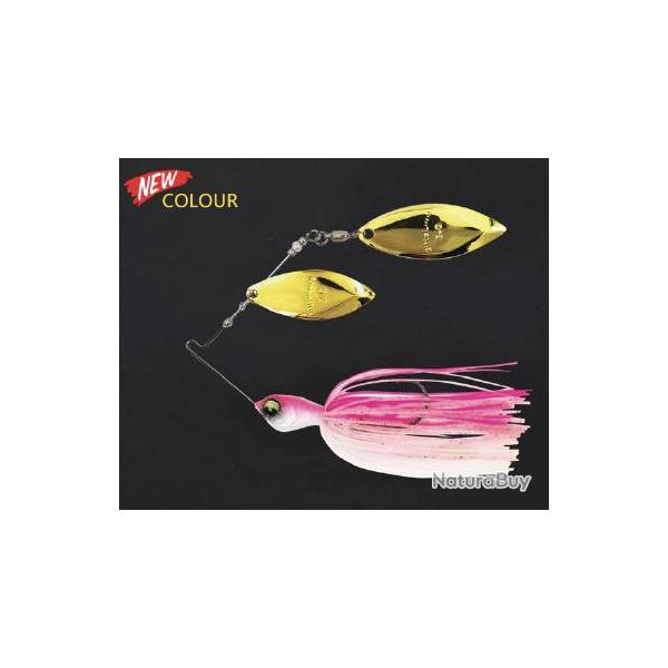 Spinnerbait Elitelure CFS Double Willow 10g 10g 11 - Pink pearl