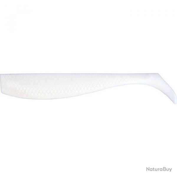 Leurre Souple Madness Bakuree Shad KB 110 White 11cm Par 4
