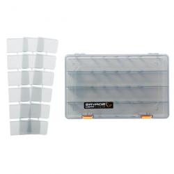 Boîte de rangement Savage Gear Lurebox 6B Smoke