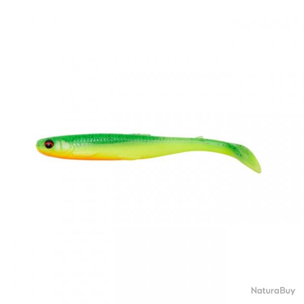 Leurre souple Savage Gear Slender Scoop Shad 9cm 4g 9cm Green Yellow