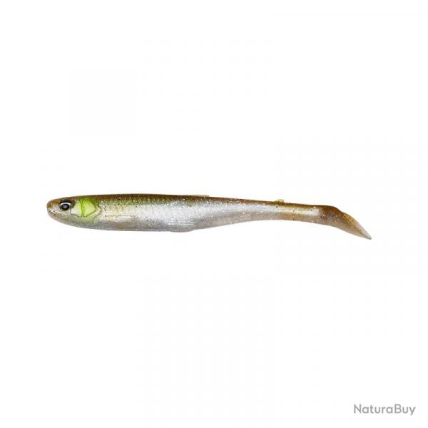 Leurre souple Savage Gear Slender Scoop Shad 11cm 7g 11cm Green Silver