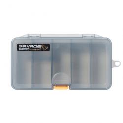 Boîte de rangement Savage Gear Lurebox Smoke 18,6 x 10,3 x 3,4cm Cassette A