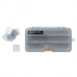Boîte de rangement Savage Gear Lurebox Smoke Cassette B 13,8 x 7,7 x 3,1 cm