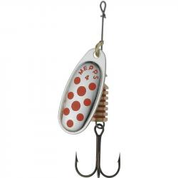 Cuiller Tournante Mepps Comet Argent Points Rouges 4,5g 2 Argent Points Rouges