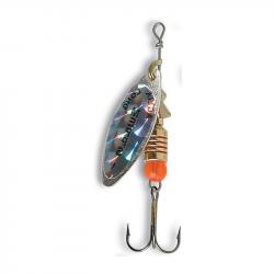 Cuiller Tournante Mepps Long Rainbow Argent 4,5g 1 Argent