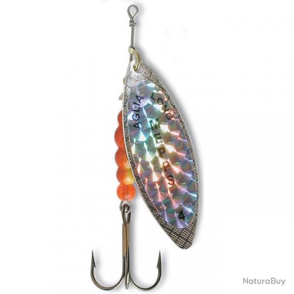 Cuiller Tournante Mepps Long Rainbow Argent 17g 4 Argent