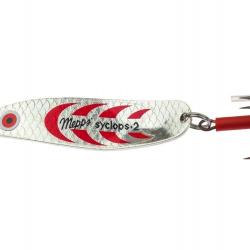 Cuiller Ondulante Mepps Syclops Argent/Rouge 8g n°0 A l'unité