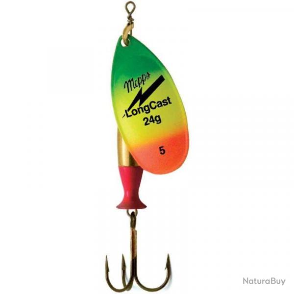 Cuiller Tournante Mepps Aglia Longcast Tiger 8g n2 Tiger