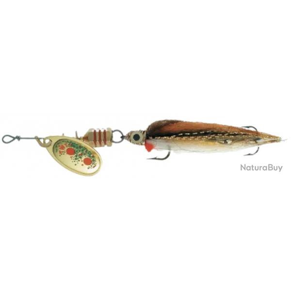 Cuiller Tournante Mepps Aglia TW Streamer Or n3 A l'unit Or 6.8g