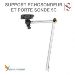 Support Fixation Sondeur et Porte Sonde Sparrow 5C