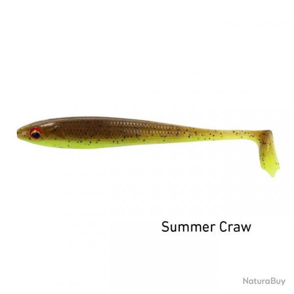 Leurre Souple Daiwa Prorex DuckFin Shad 9cm  l'unit Summer Craw 4g 9cm