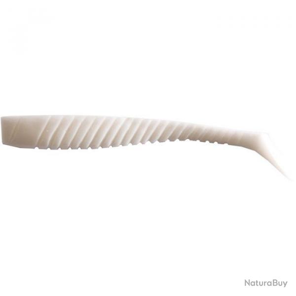 Leurre Souple Madness Bakuree Shad 110 White 11cm Par 4