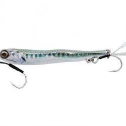 Jig Mer Little Jack Metal Adict 03 30g #06 Holo vertical anchois extrême