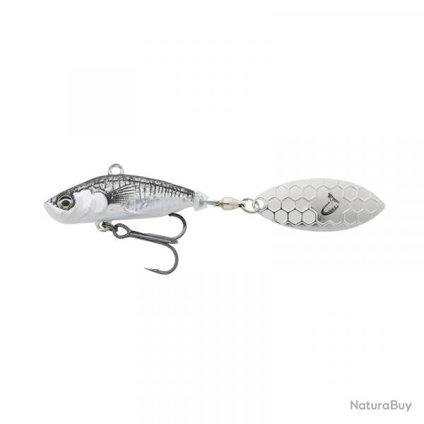 Tail Spinner Savage Gear 3D Sticklebait Tailspin 9g 9g 6,5cm Black Silver