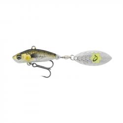 Tail Spinner Savage Gear 3D Sticklebait Tailspin 9g 9g 6,5cm Green Silver Ayu