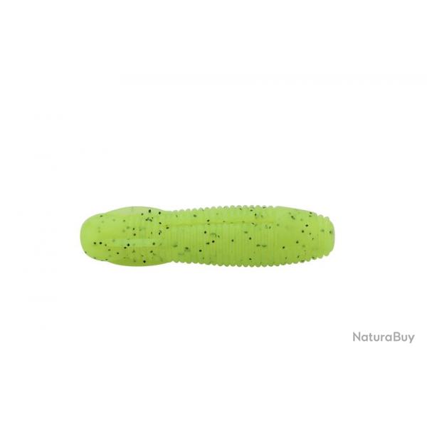 Leurre Souple Elitelure Silent Claw 3,8cm par 10 04 - Chartreuse / Black Flake 3,8cm