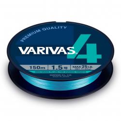 Tresse Varivas 4 WT Blue 150m 150m PE 2 30lb