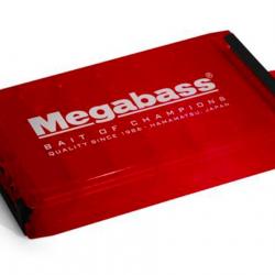 Boîte de rangement Megabass Lunker Lunch Box Reversible Red 20 x 12,6 x 3,6cm