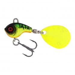 Leurre Westin DropBite Tungsten Spin Tail Jig 13g 13g Firetiger 2cm