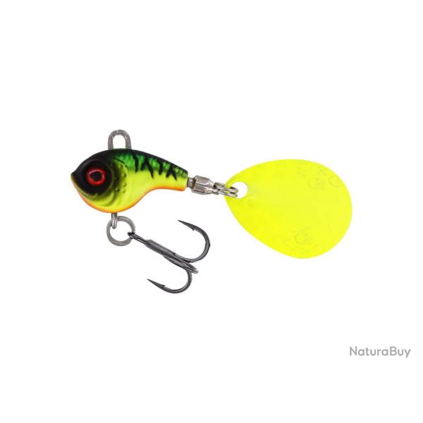 Leurre Westin DropBite Tungsten Spin Tail Jig 13g 13g Firetiger 2cm