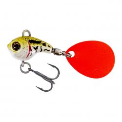 Leurre Westin DropBite Tungsten Spin Tail Jig 13g 13g Pearl Stickleback 2cm